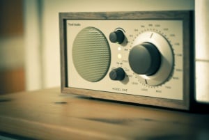 Image shows a radio.